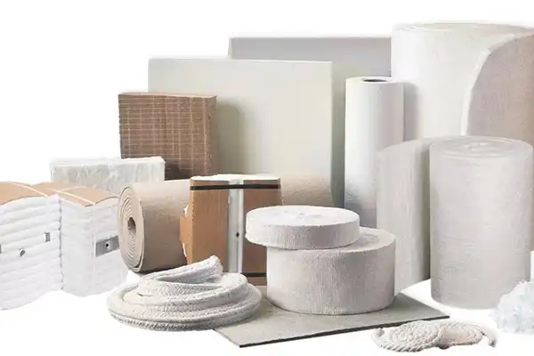 Ceramic fiber insulation materials